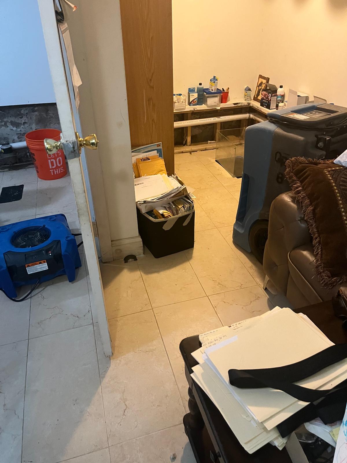 Drying Equipment Setup
